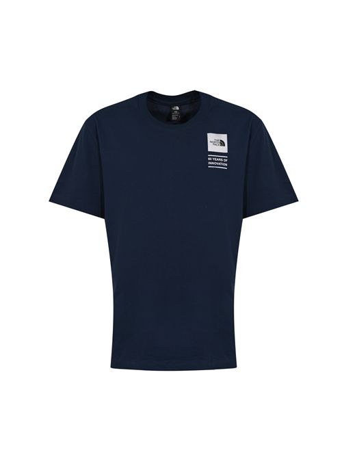 T-shirt TNF Celebration Relaxed Graphic in cotone Navy Blue The North Face | NF0A8GAR8K21